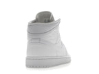 Air Jordan 1 Mid Triple White (2022), vista a 360 gradi 30 di 36