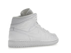 Air Jordan 1 Mid Triple White (2022), vista a 360 gradi 33 di 36