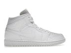 Air Jordan 1 Mid Triple White (2022), vista a 360 gradi 36 di 36