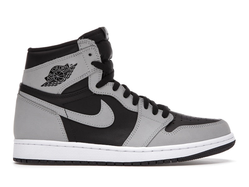 Air Jordan 1 Retro High Black White Light Smoke Grey