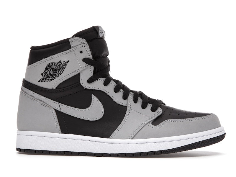 Air Jordan 1 Retro High Black White Light Smoke Grey