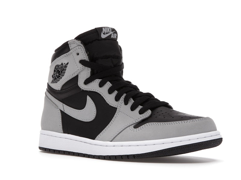 Air Jordan 1 Retro High Black White Light Smoke Grey