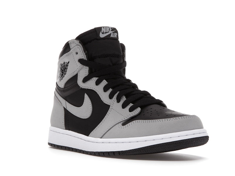 Air Jordan 1 Retro High Black White Light Smoke Grey