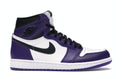 Air Jordan 1 Retro High Court Purple White, vista a 360 gradi 1 di 36