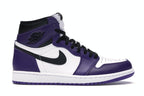 Air Jordan 1 Retro High Court Purple White, vista a 360 gradi 1 di 36