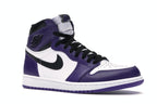 Air Jordan 1 Retro High Court Purple White, vista a 360 gradi 4 di 36