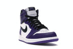 Air Jordan 1 Retro High Court Purple White, vista a 360 gradi 7 di 36