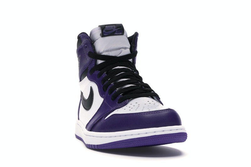Air Jordan 1 Retro High Court Purple White, vista a 360 gradi 8 di 36