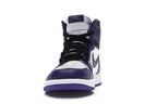 Air Jordan 1 Retro High Court Purple White, vista a 360 gradi 11 di 36