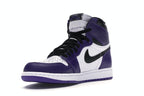 Air Jordan 1 Retro High Court Purple White, vista a 360 gradi 14 di 36