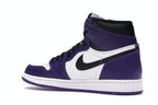 Air Jordan 1 Retro High Court Purple White, vista a 360 gradi 22 di 36