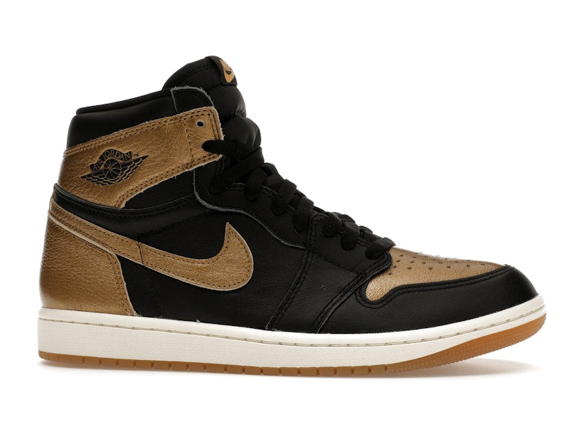 Air Jordan 1 Retro High OG Black Metallic Gold