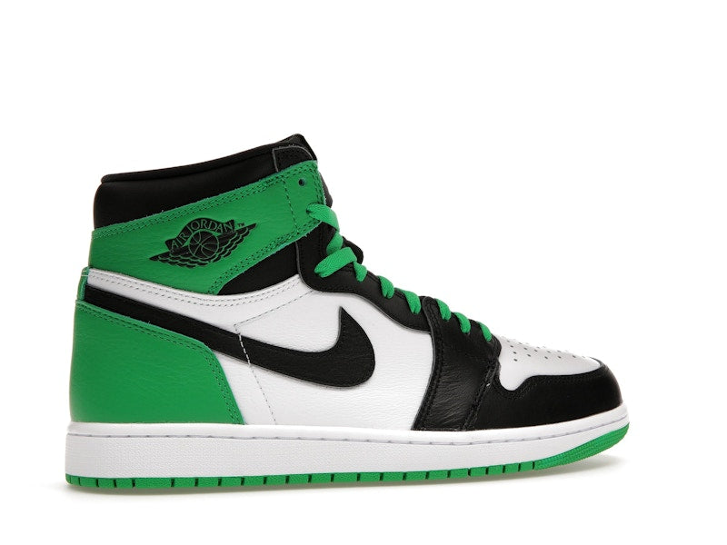 Air Jordan 1 Retro High OG Lucky Green, vista a 360 gradi 35 di 36