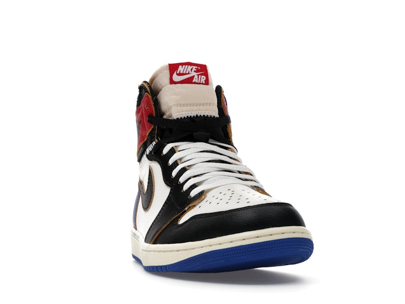 Air Jordan 1 Retro High OG SP Fragment X Union La Varsity Red Sport Royal, vista a 360 gradi 8 di 36