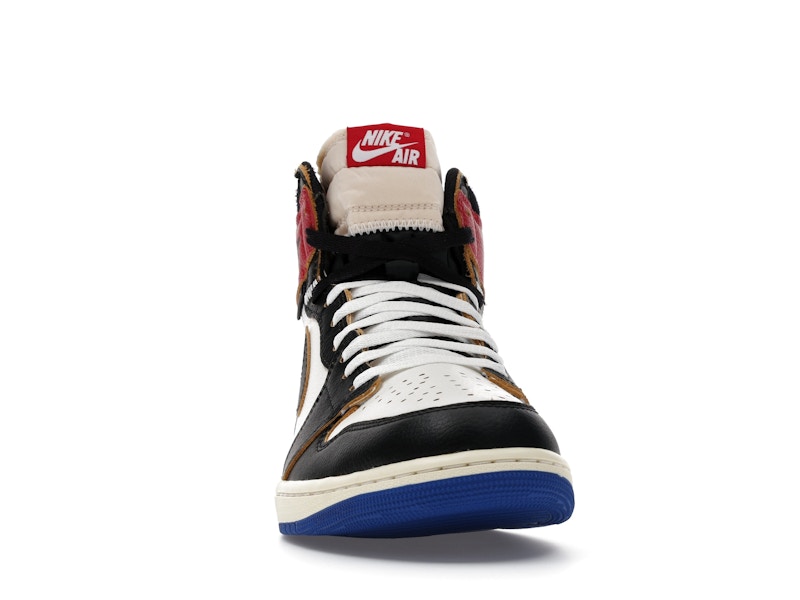 Air Jordan 1 Retro High OG SP Fragment X Union La Varsity Red Sport Royal, vista a 360 gradi 9 di 36