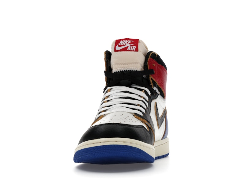 Air Jordan 1 Retro High OG SP Fragment X Union La Varsity Red Sport Royal, vista a 360 gradi 11 di 36