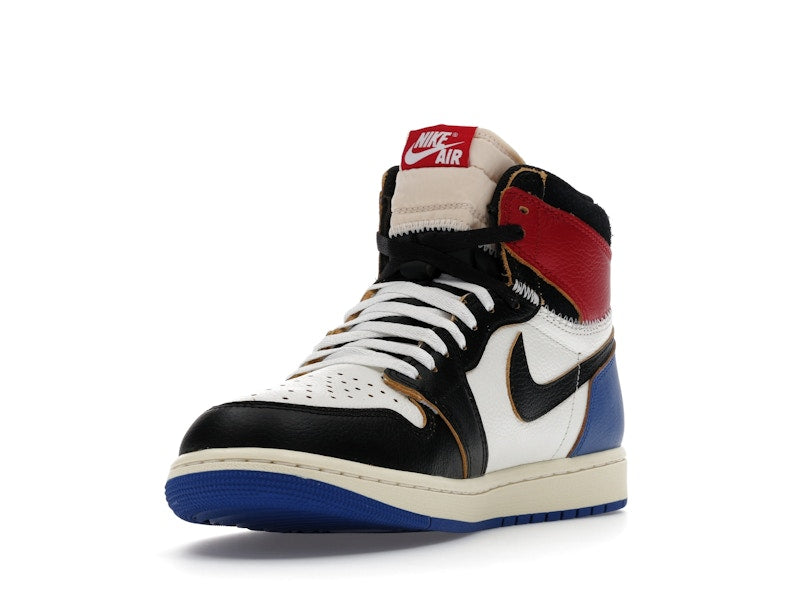 Air Jordan 1 Retro High OG SP Fragment X Union La Varsity Red Sport Royal, vista a 360 gradi 13 di 36
