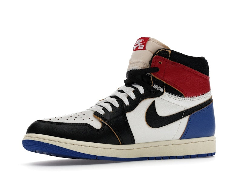 Air Jordan 1 Retro High OG SP Fragment X Union La Varsity Red Sport Royal, vista a 360 gradi 16 di 36