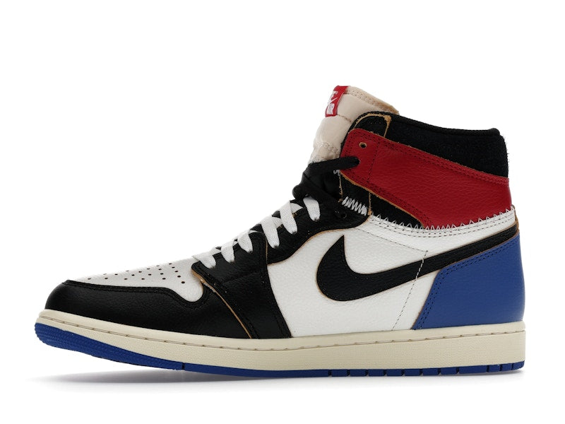 Air Jordan 1 Retro High OG SP Fragment X Union La Varsity Red Sport Royal, vista a 360 gradi 18 di 36