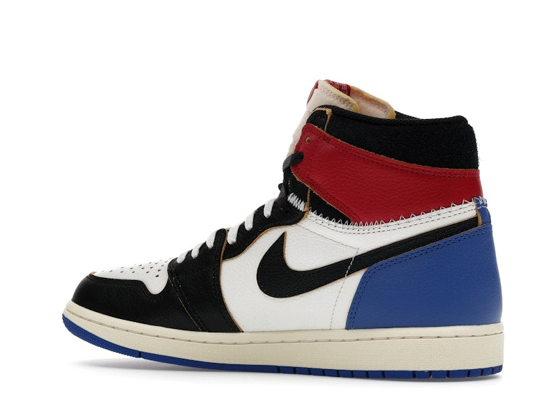 Air Jordan 1 Retro High OG SP Fragment X Union La Varsity Red Sport Royal, vista a 360 gradi 22 di 36