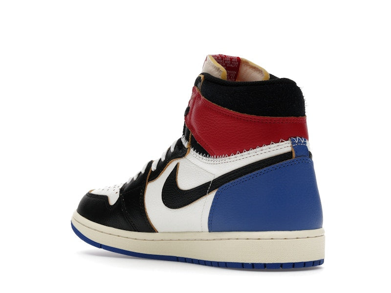 Air Jordan 1 Retro High OG SP Fragment X Union La Varsity Red Sport Royal, vista a 360 gradi 24 di 36