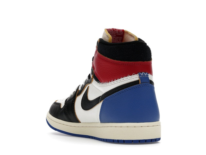 Air Jordan 1 Retro High OG SP Fragment X Union La Varsity Red Sport Royal, vista a 360 gradi 25 di 36