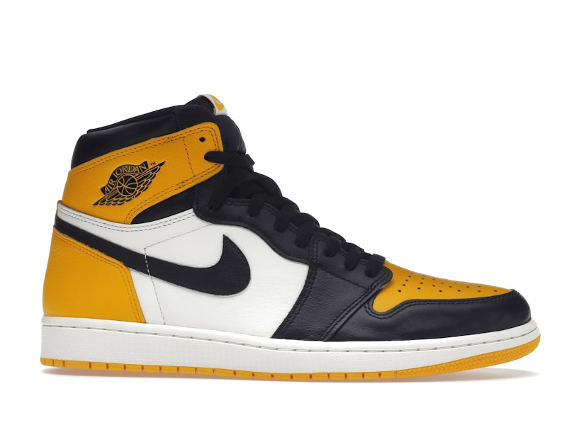 Air Jordan 1 Retro High OG Yellow Toe, vista a 360 gradi 2 di 36