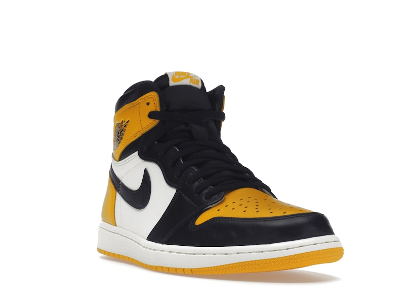 Air Jordan 1 Retro High OG Yellow Toe, vista a 360 gradi 7 di 36