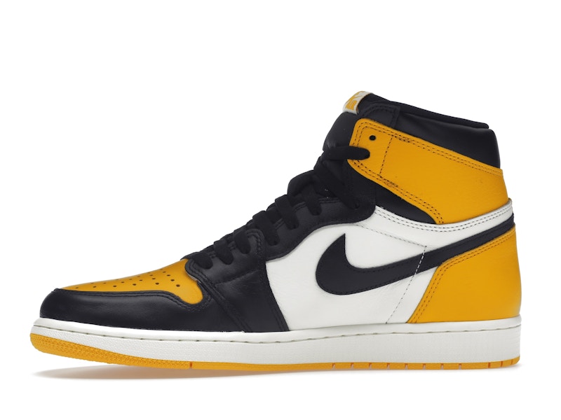 Air Jordan 1 Retro High OG Yellow Toe, vista a 360 gradi 18 di 36