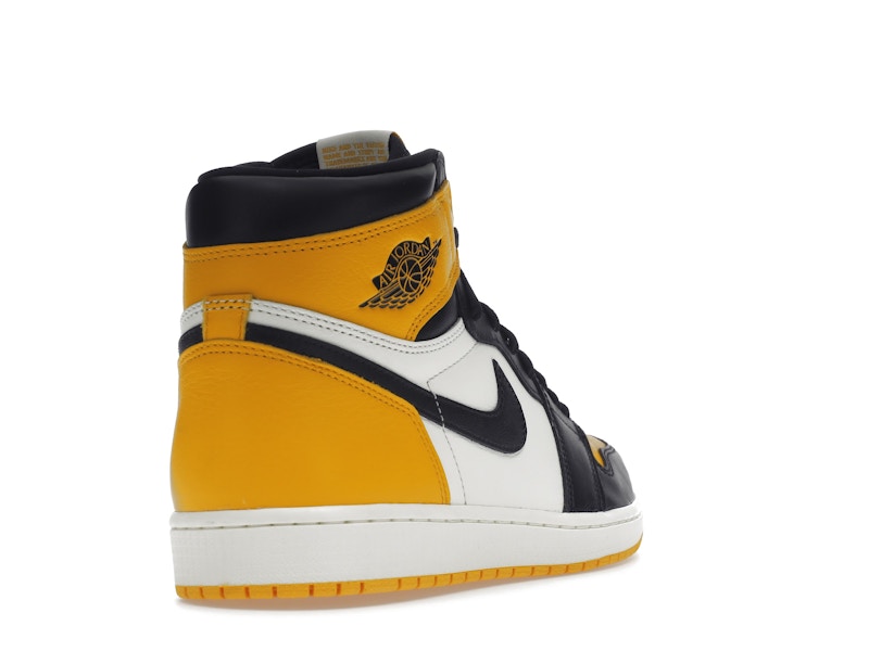 Air Jordan 1 Retro High OG Yellow Toe, vista a 360 gradi 31 di 36