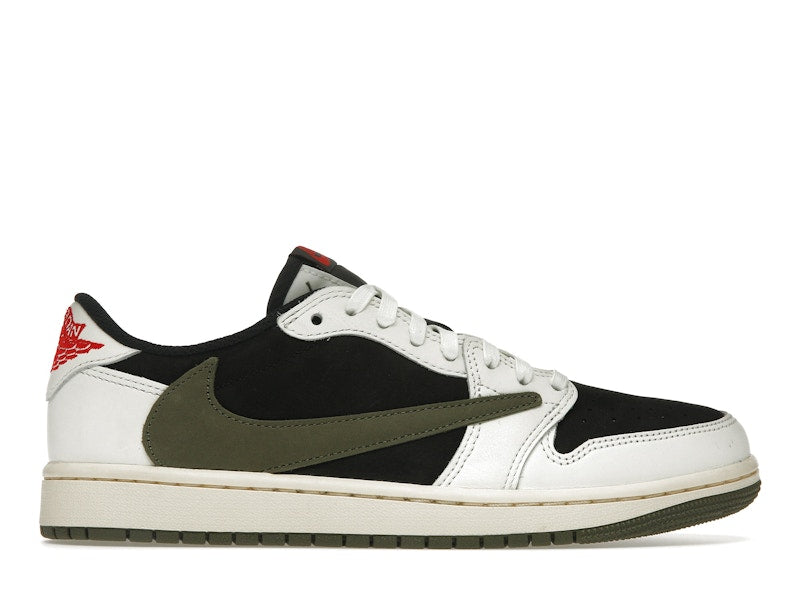Air Jordan 1 Retro Low OG SP Travis Scott Olive (W), vista a 360 gradi 1 di 36