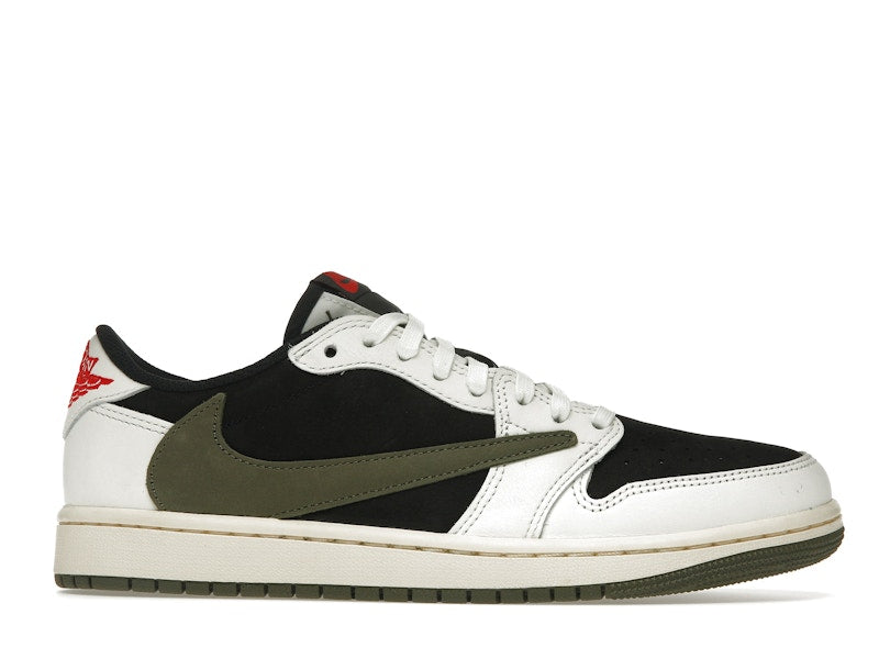 Air Jordan 1 Retro Low OG SP Travis Scott Olive (W), vista a 360 gradi 2 di 36