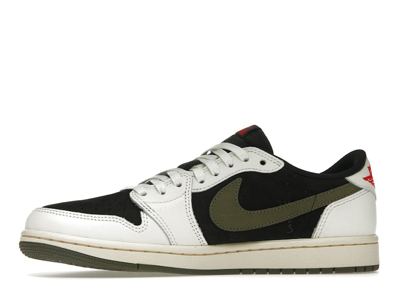 Air Jordan 1 Retro Low OG SP Travis Scott Olive (W), vista a 360 gradi 18 di 36