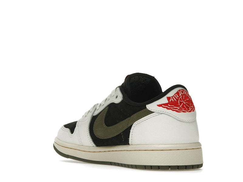 Air Jordan 1 Retro Low OG SP Travis Scott Olive (W), vista a 360 gradi 25 di 36