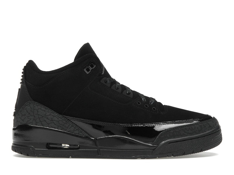 Air Jordan 3 Retro Black Cat (2025), vista a 360 gradi 1 di 36