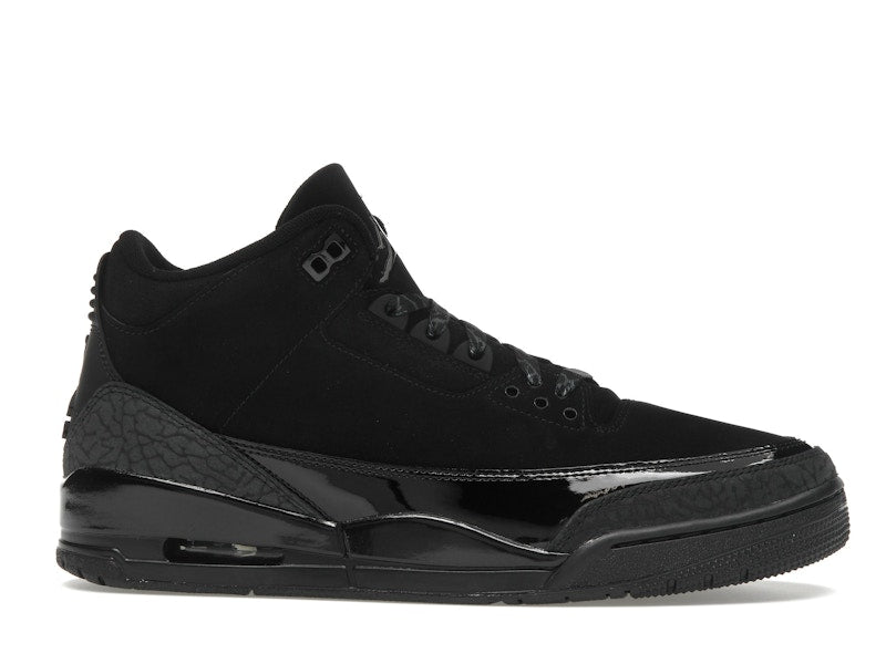 Air Jordan 3 Retro Black Cat (2025), vista a 360 gradi 2 di 36