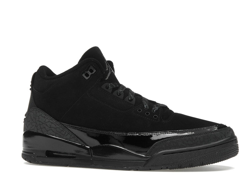 Air Jordan 3 Retro Black Cat (2025), vista a 360 gradi 3 di 36