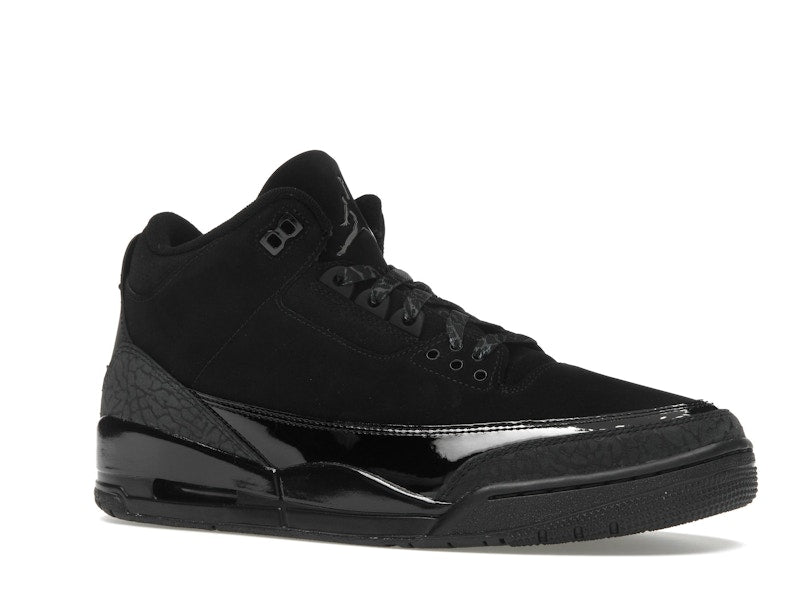 Air Jordan 3 Retro Black Cat (2025), vista a 360 gradi 4 di 36