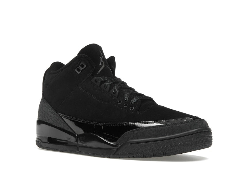 Air Jordan 3 Retro Black Cat (2025), vista a 360 gradi 5 di 36