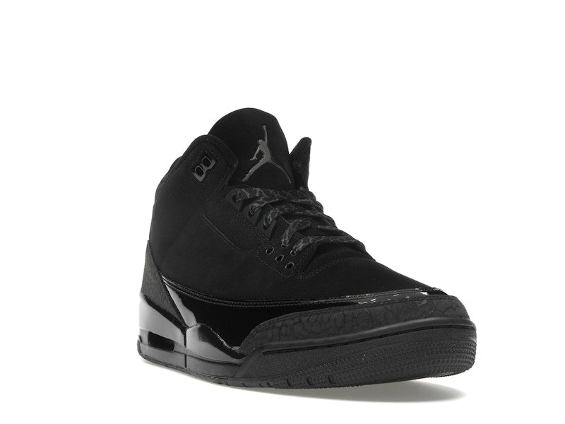Air Jordan 3 Retro Black Cat (2025), vista a 360 gradi 7 di 36