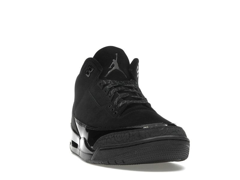 Air Jordan 3 Retro Black Cat (2025), vista a 360 gradi 8 di 36