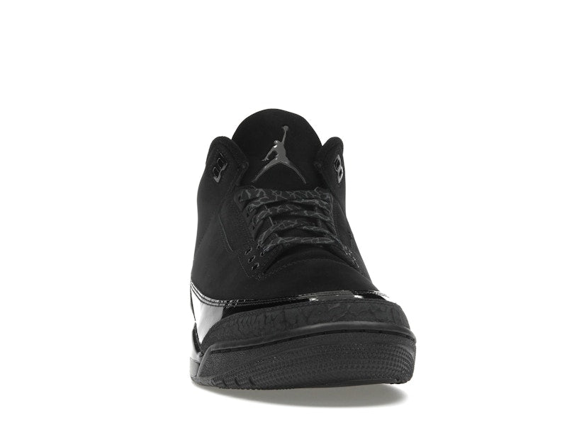 Air Jordan 3 Retro Black Cat (2025), vista a 360 gradi 9 di 36