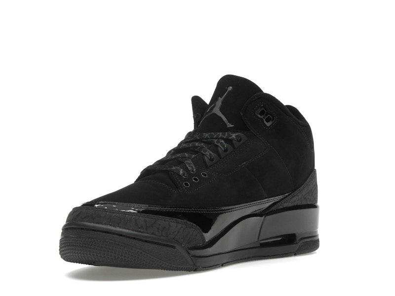 Air Jordan 3 Retro Black Cat (2025), vista a 360 gradi 14 di 36