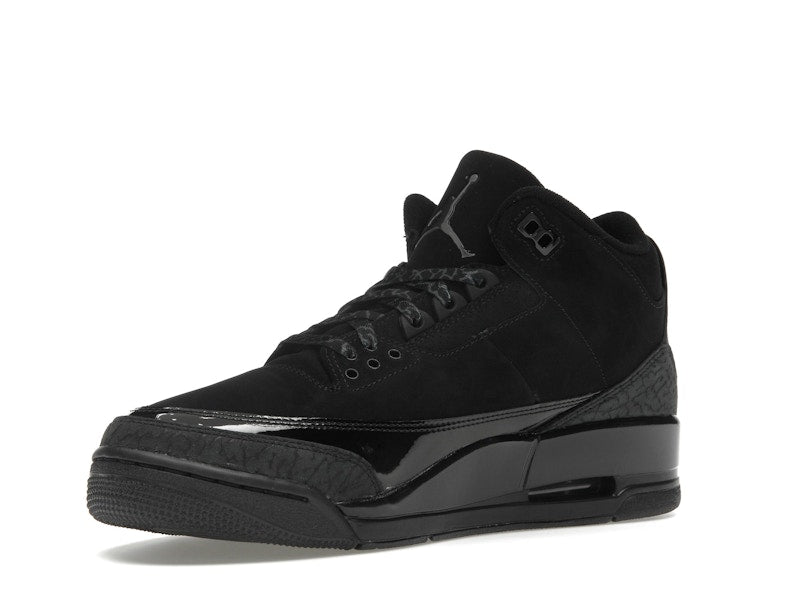Air Jordan 3 Retro Black Cat (2025), vista a 360 gradi 15 di 36