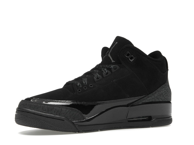 Air Jordan 3 Retro Black Cat (2025), vista a 360 gradi 16 di 36