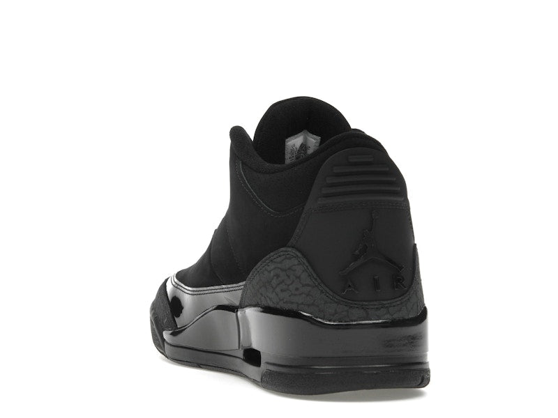 Air Jordan 3 Retro Black Cat (2025), vista a 360 gradi 26 di 36