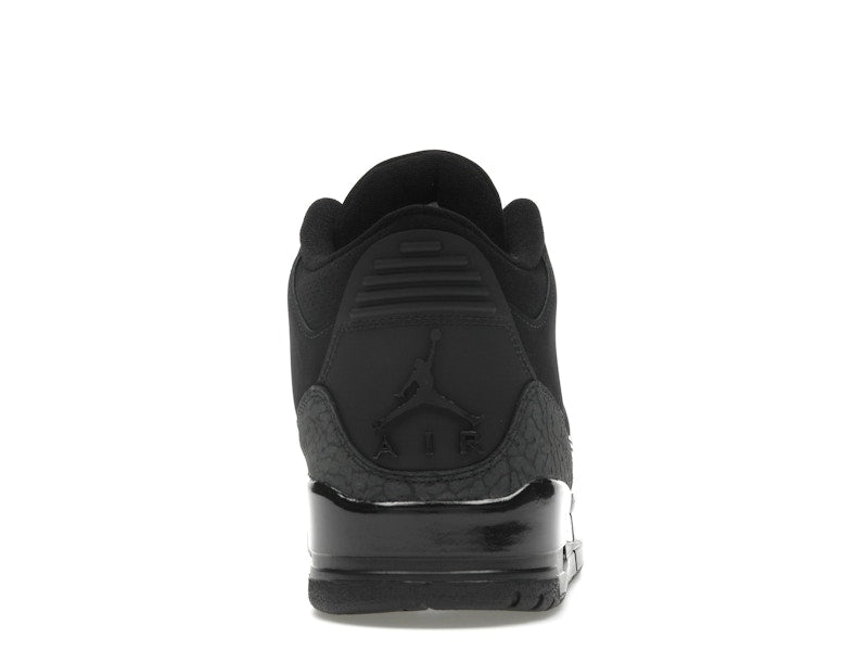 Air Jordan 3 Retro Black Cat (2025), vista a 360 gradi 28 di 36
