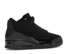 Air Jordan 3 Retro Black Cat (2025), vista a 360 gradi 33 di 36