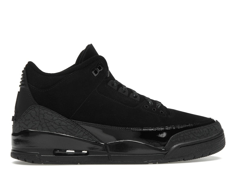 Air Jordan 3 Retro Black Cat (2025), vista a 360 gradi 36 di 36