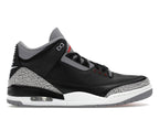 Air Jordan 3 Retro Black Cement (2024), vista a 360 gradi 1 di 36